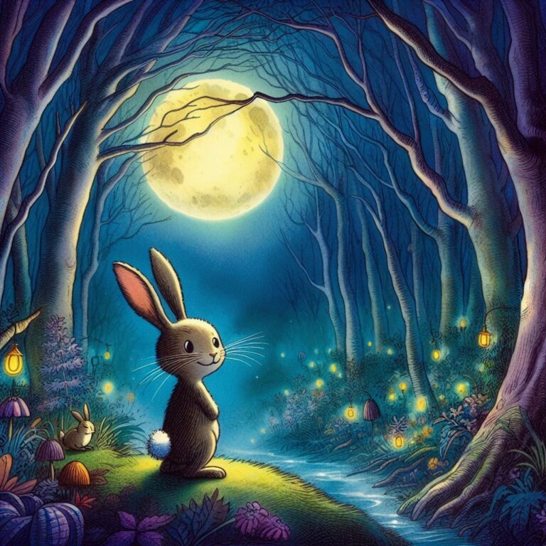 The Little Bunny’s Moonlight Adventure