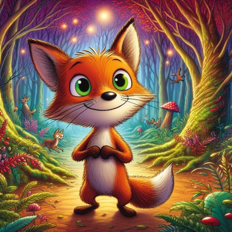 The Little Fox’s Magical Forest