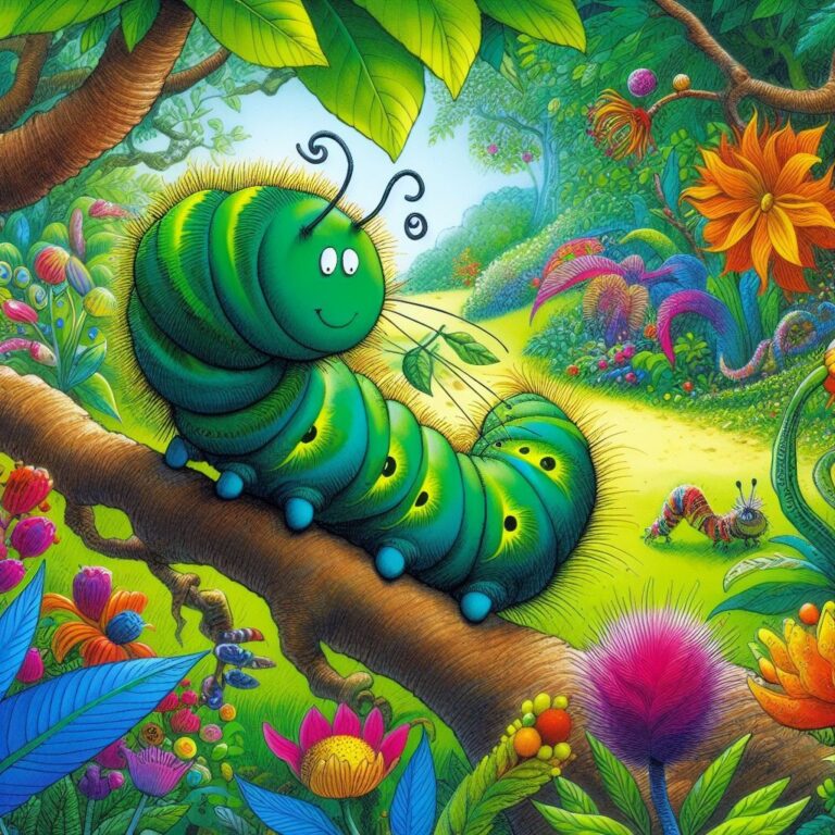 The Curious Adventure of Rosie the Brave Caterpillar